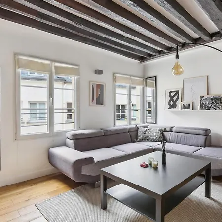 아파트 Bnbnook - Bright 2br Near Louvre & Pompidou